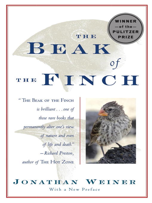 Title details for The Beak of the Finch by Jonathan Weiner - Available